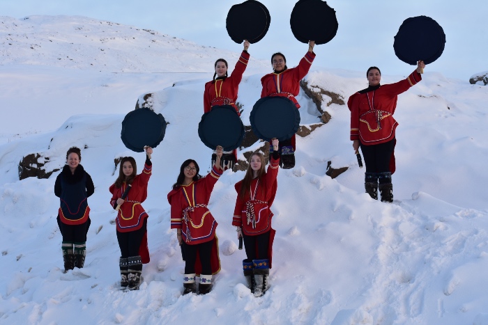 Inukshuk Drum Dancers Photo courtesy Patrick McDermott