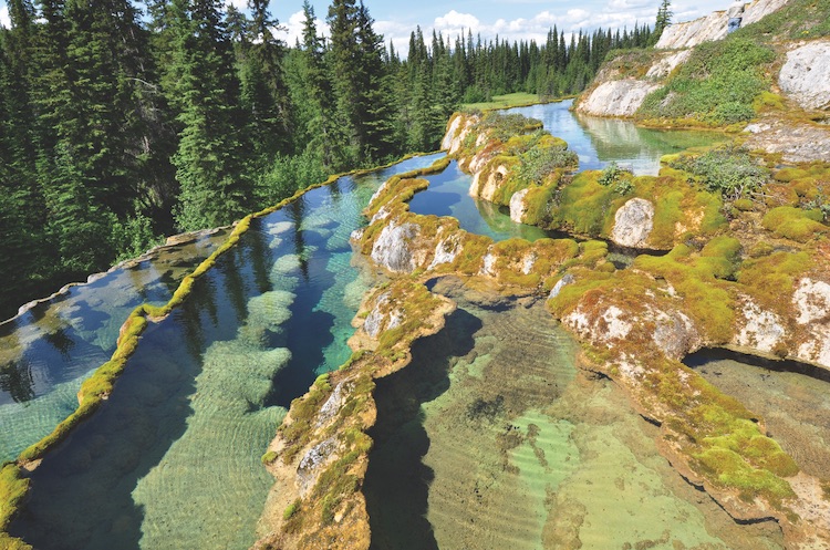 Coal River Springs is beautiful but fragile and best viewed from afar. CAMERON ECKERT