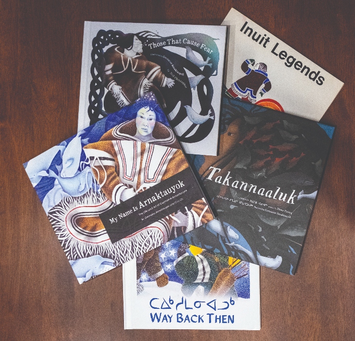Books featuring art by Germaine Arnaktauyok