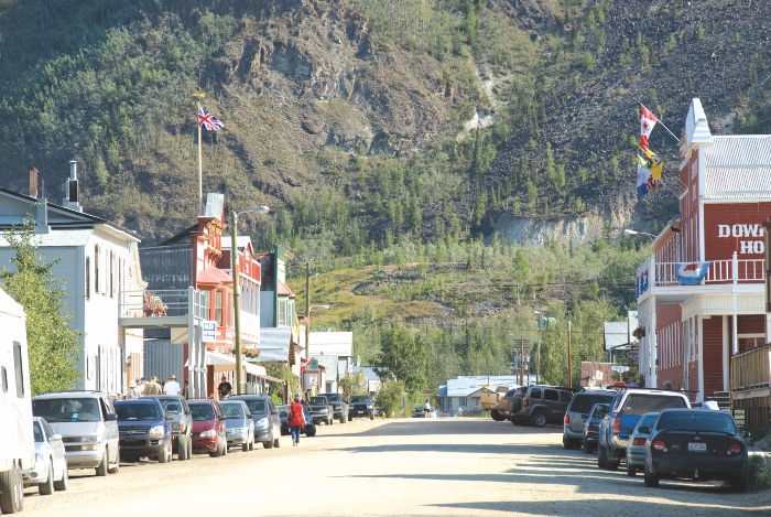 Dawson City Main Street 