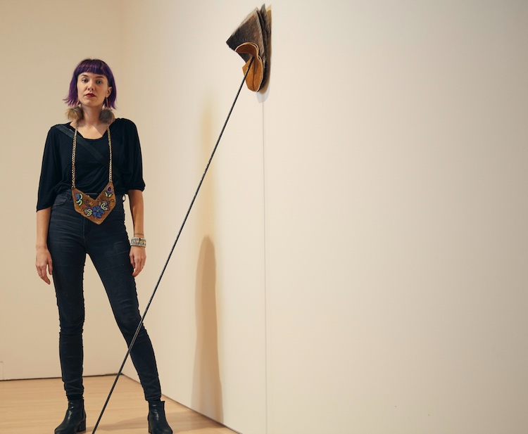 Born in Whitehorse, Jeneen Frei Njootli now teaches sound and performance at UBC. COURTESY NATIONAL GALLERY OF CANADA, SOBEY ART AWARDS