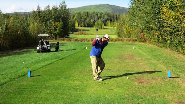 It could be they look like eggs or like treats. Either way, protect your golf balls in Dawson. COURTESY Klondike Visitors Association