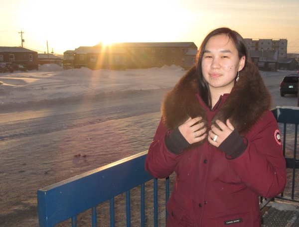 Qaqqaq, in Iqaluit. CREDIT UP HERE