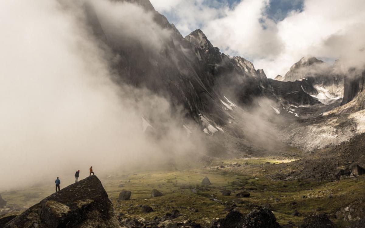 The Cirque of the Unclimbables, in Nahanni National Park, NWT. Photo Gary Bremner