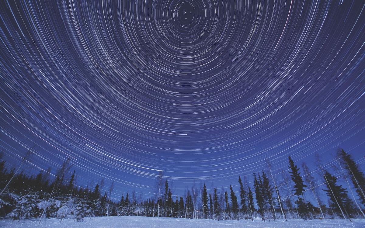 A starry sky