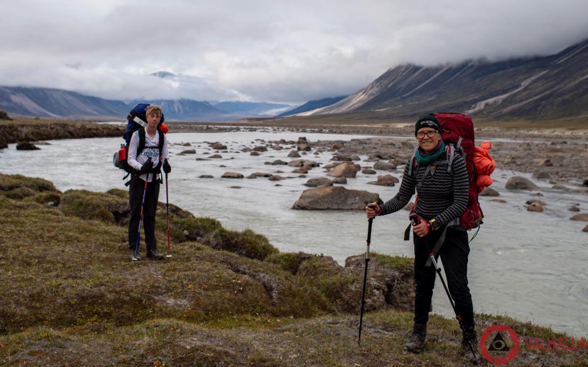 Basia Siedlecki and her step-son.