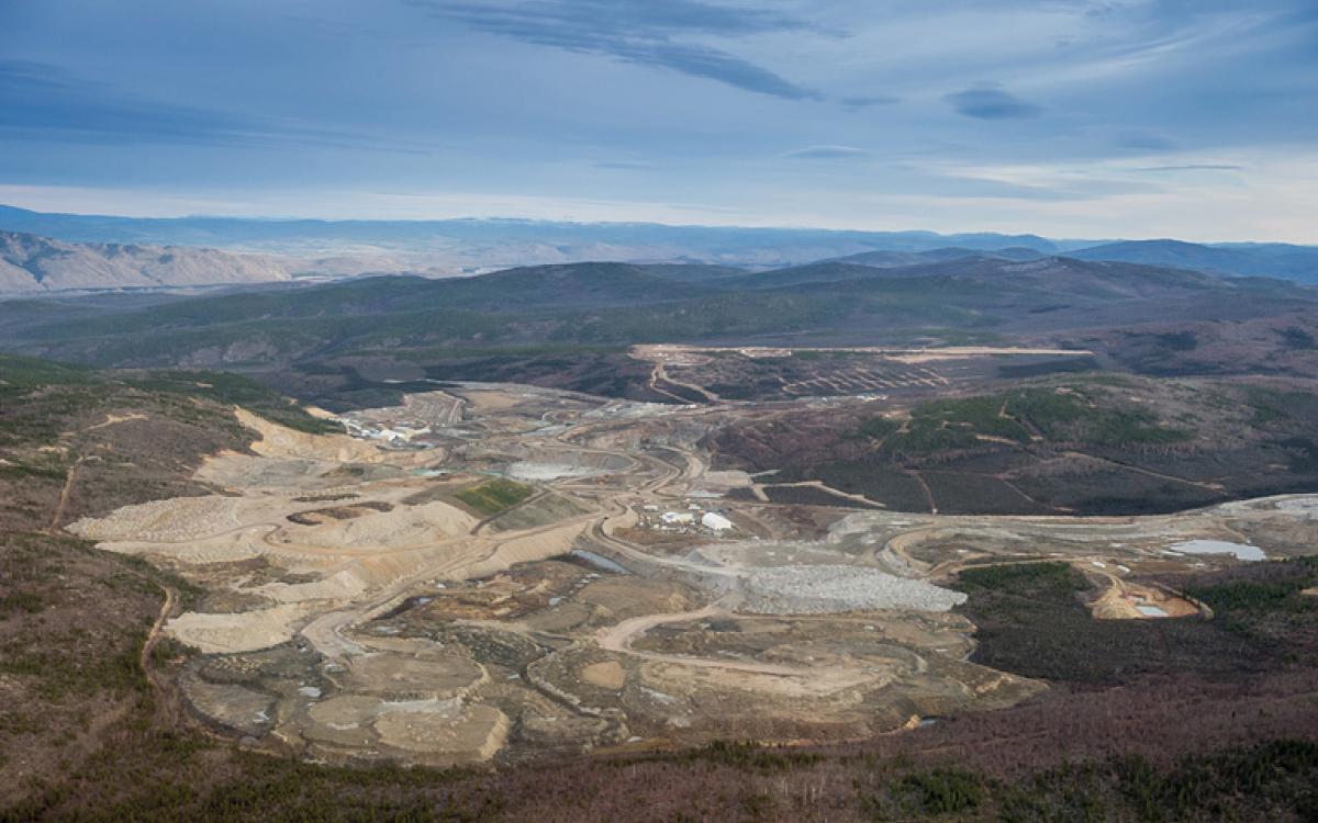 Expanding horizons: Capstone Mining's Minto copper mine is getting bigger. Photo courtesy of Capstone Mining