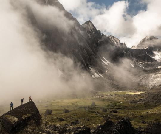 The Cirque of the Unclimbables, in Nahanni National Park, NWT. Photo Gary Bremner