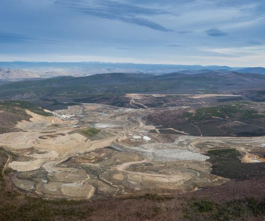 Expanding horizons: Capstone Mining's Minto copper mine is getting bigger. Photo courtesy of Capstone Mining