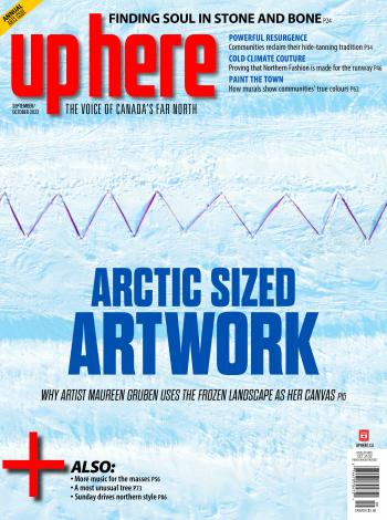 Cover of Up Here Magazine, September/October 2022.