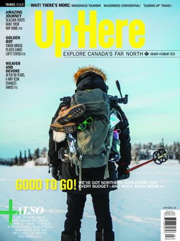 Up Here magazine cover