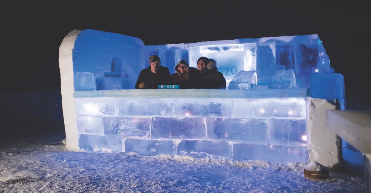 Toasting New Year's Eve At Inuvik's Ice Bar | Up Here Publishing - Vimarsana News