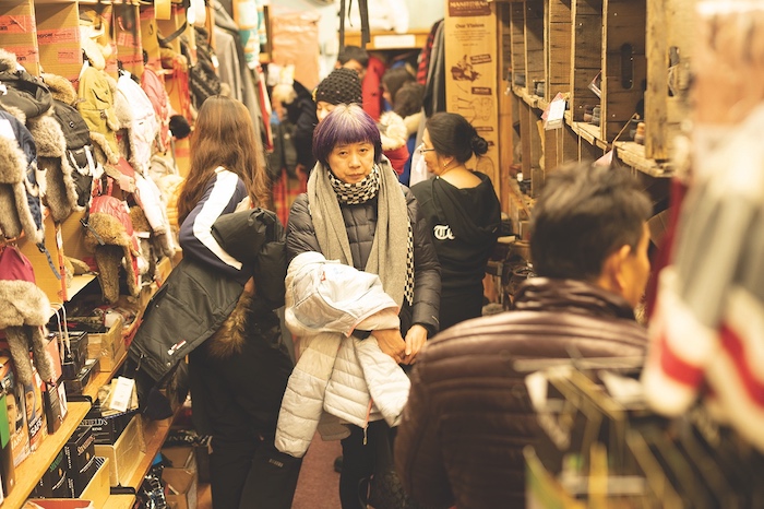 Aurora tourists shop at Weaver & Devore, a historic outfitter in Yellowknife. Tourist traffic now accounts for roughly one-third of business, the company says.